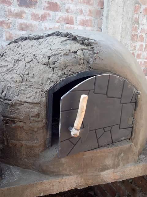 tarrajeo del horno