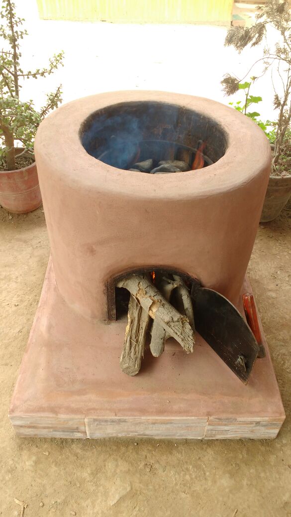 calentamiento de las piedras