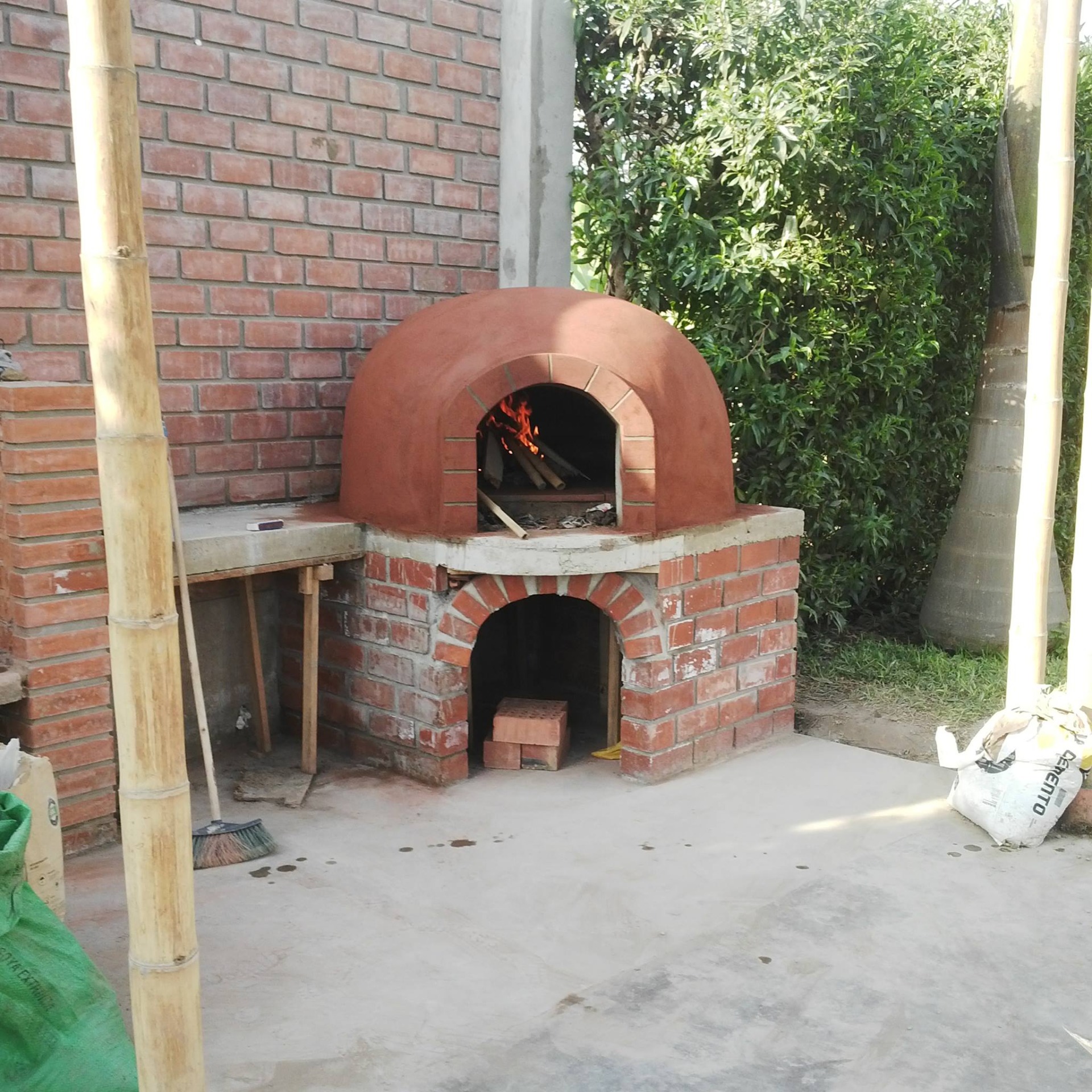 horno de base fija